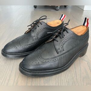Thom Browne Leather Sole Longwing Brogue shoes